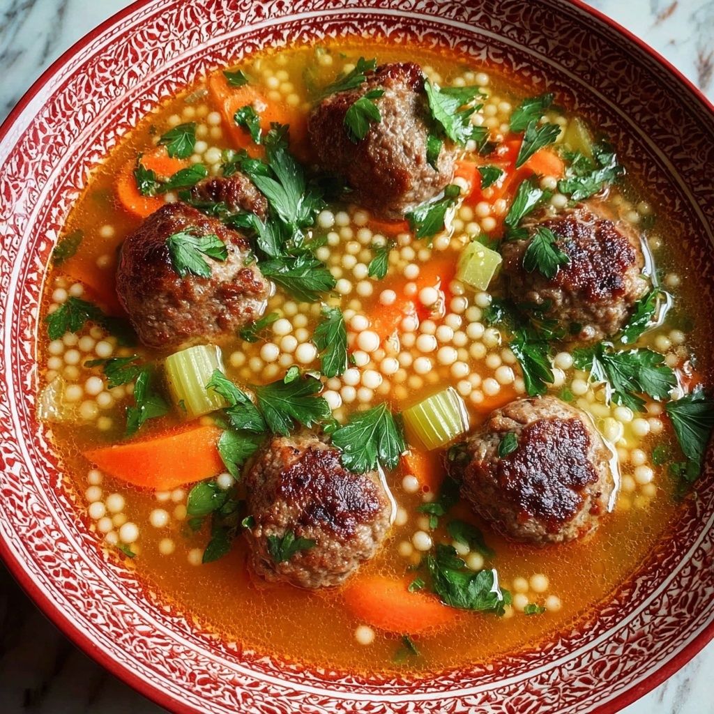 Italian Meatballs Soup Recipe - Recipe Image
