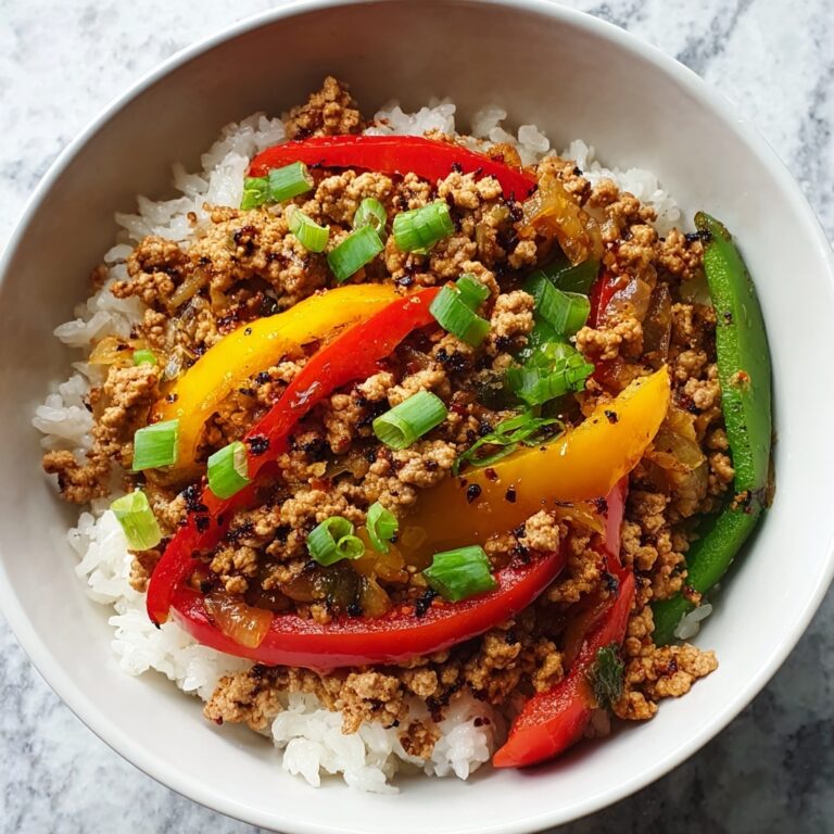 Ground Turkey and Peppers Stir-Fry Recipe