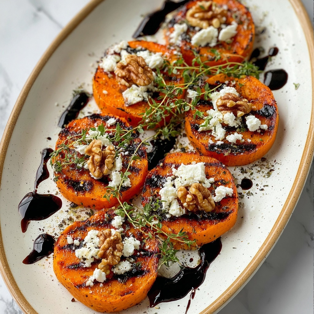 Honey Feta Sweet Potato Rounds Recipe - Recipe Image