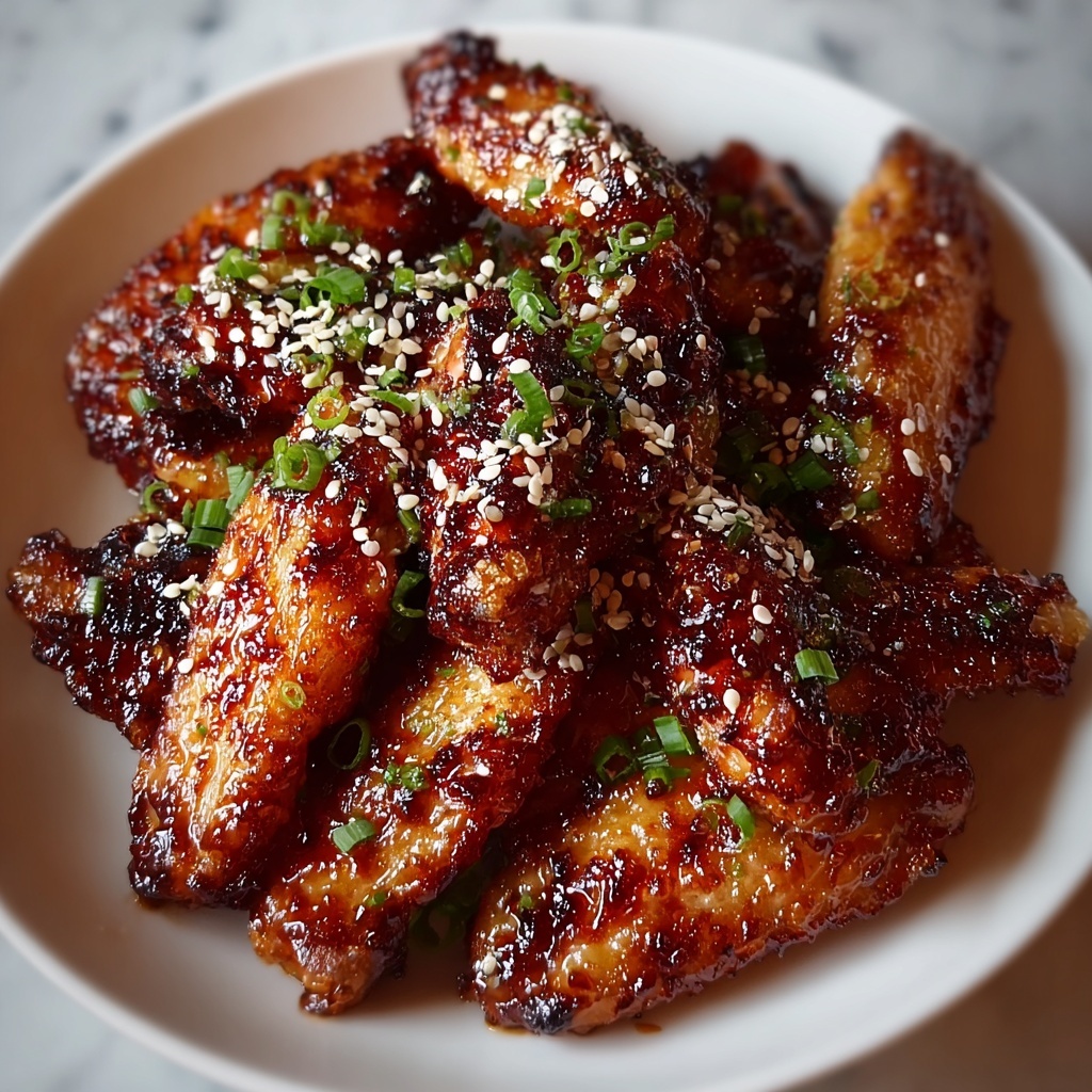Honey Garlic Baked Chicken Wings Recipe - Recipe Image