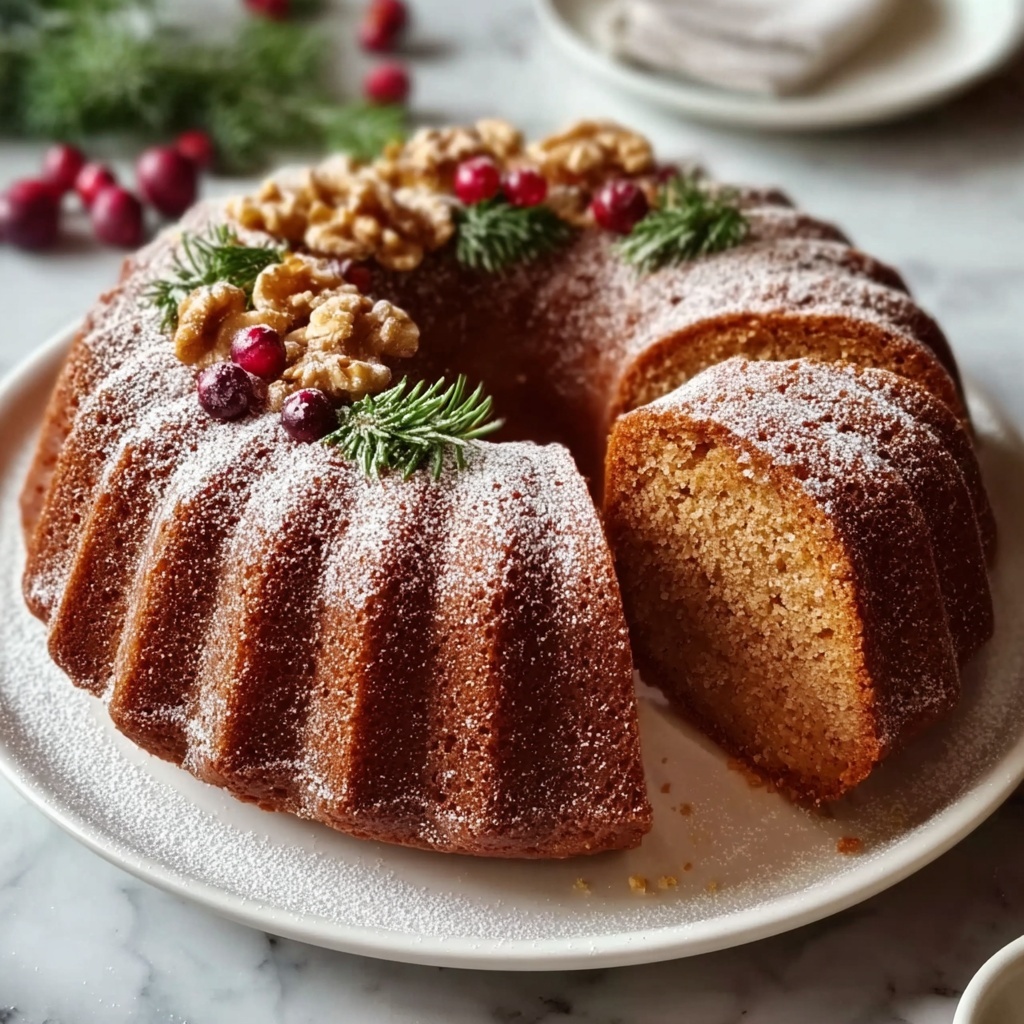 Christmas Gingerbread Cake with Cream Cheese Frosting Recipe - Recipe Image