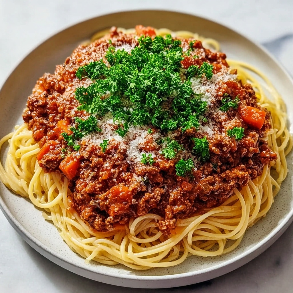 Classic Spaghetti Bolognese Recipe - Recipe Image