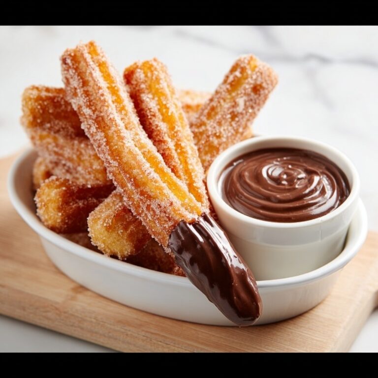 Crispy Cinnamon Sugar Churros Recipe