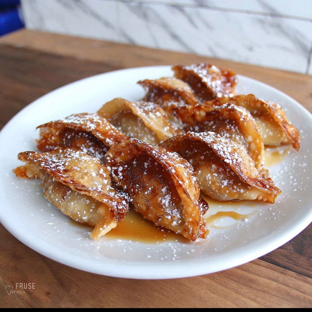 Apple Pie Wontons Recipe - Recipe Image