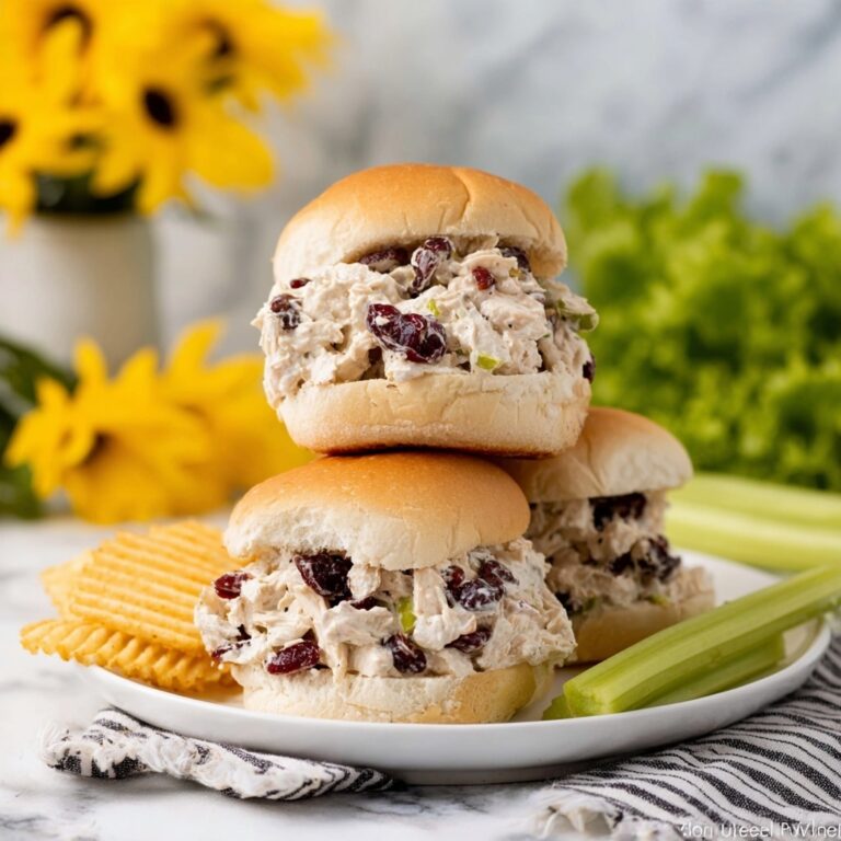 Cranberry Walnut Chicken Salad Recipe