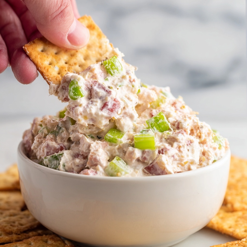 Ham Salad Recipe with Relish and Dill Pickles Recipe - Recipe Image