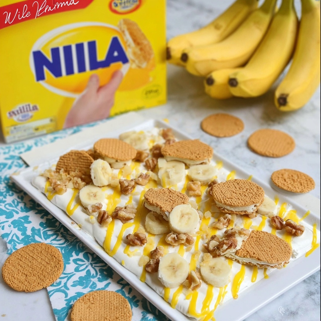 Nilla Banana Pudding Bark Recipe - Recipe Image