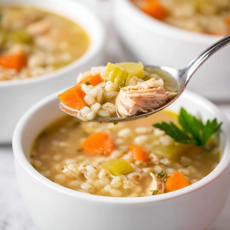 Chicken Barley Soup Recipe