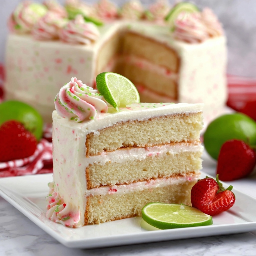 Strawberry Margarita Cake Recipe - Recipe Image