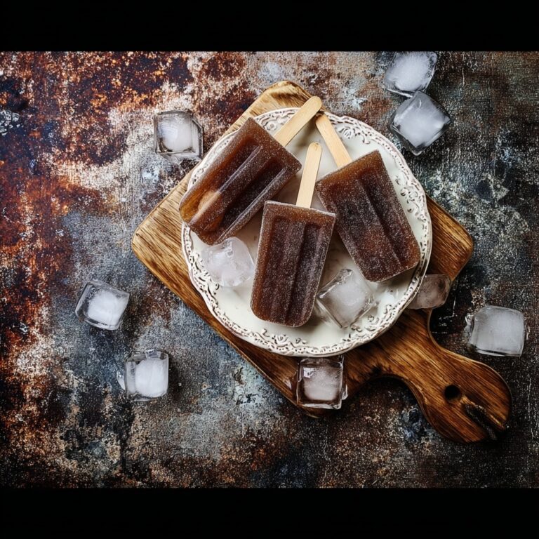 Rum and Coke Popsicles Recipe