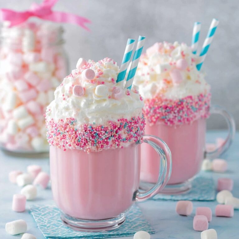 Pink Hot Chocolate Recipe