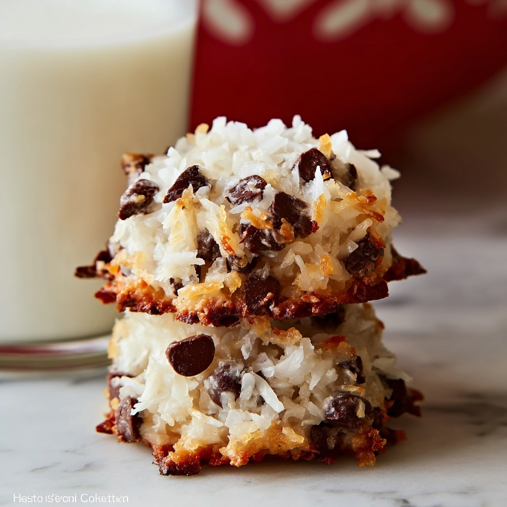 Almond Joy Cookies Recipe - Recipe Image
