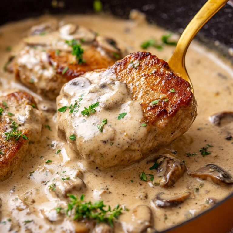 Cream of Mushroom Pork Chops Recipe