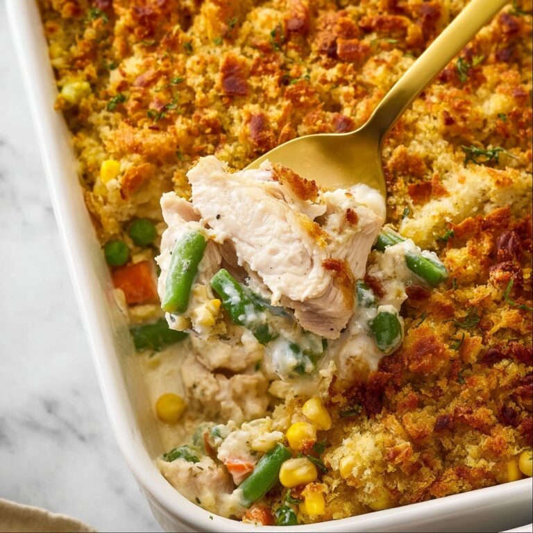 Chicken and Stuffing Casserole Recipe