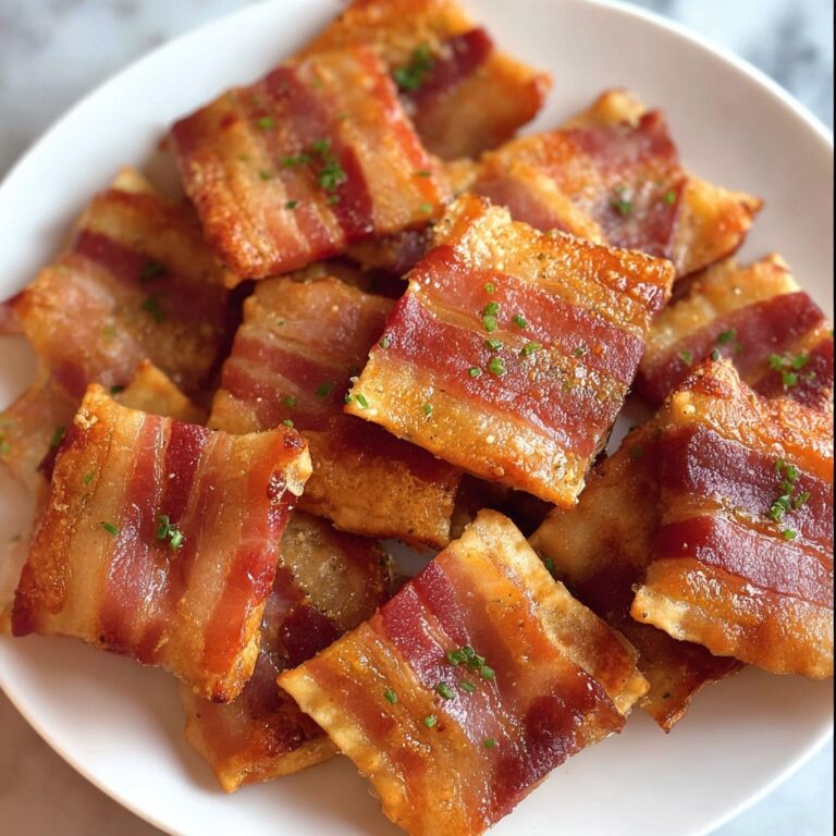 Candied Bacon Crackers Recipe
