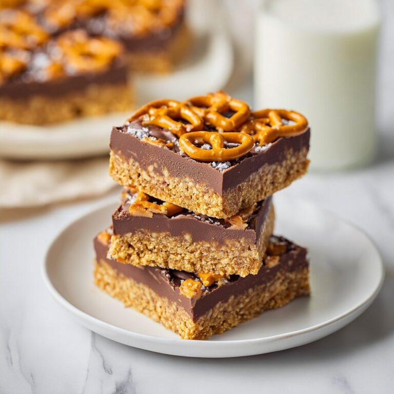 Peanut Butter Pretzel Bars Recipe