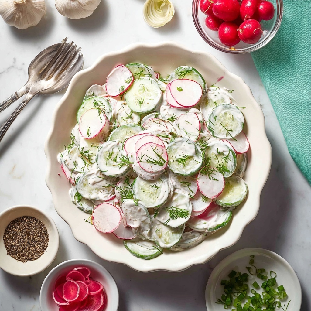 Cucumber Radish Salad Recipe - Recipe Image