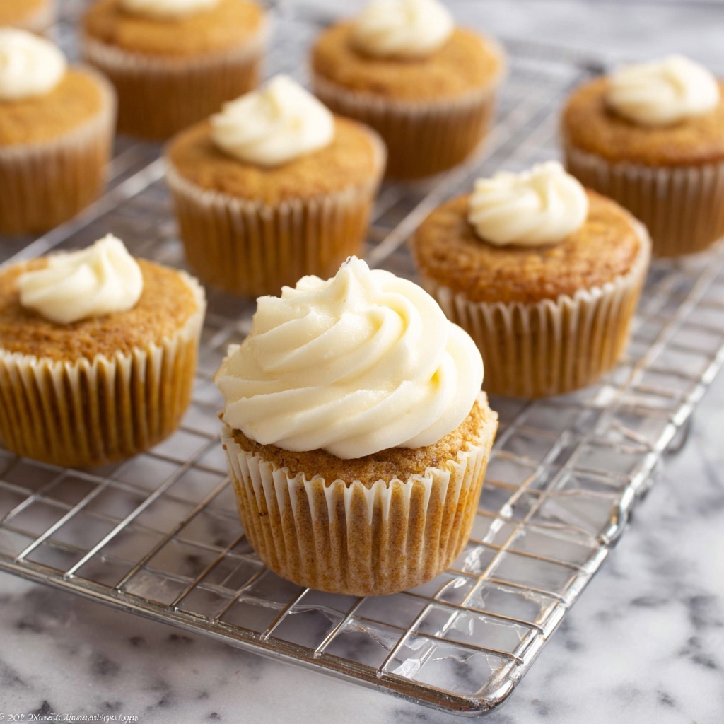 Banana Cream Cupcakes Recipe - Recipe Image