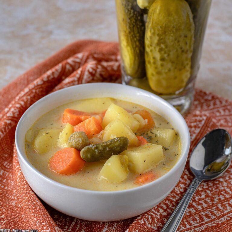 Dill Pickle Soup Recipe