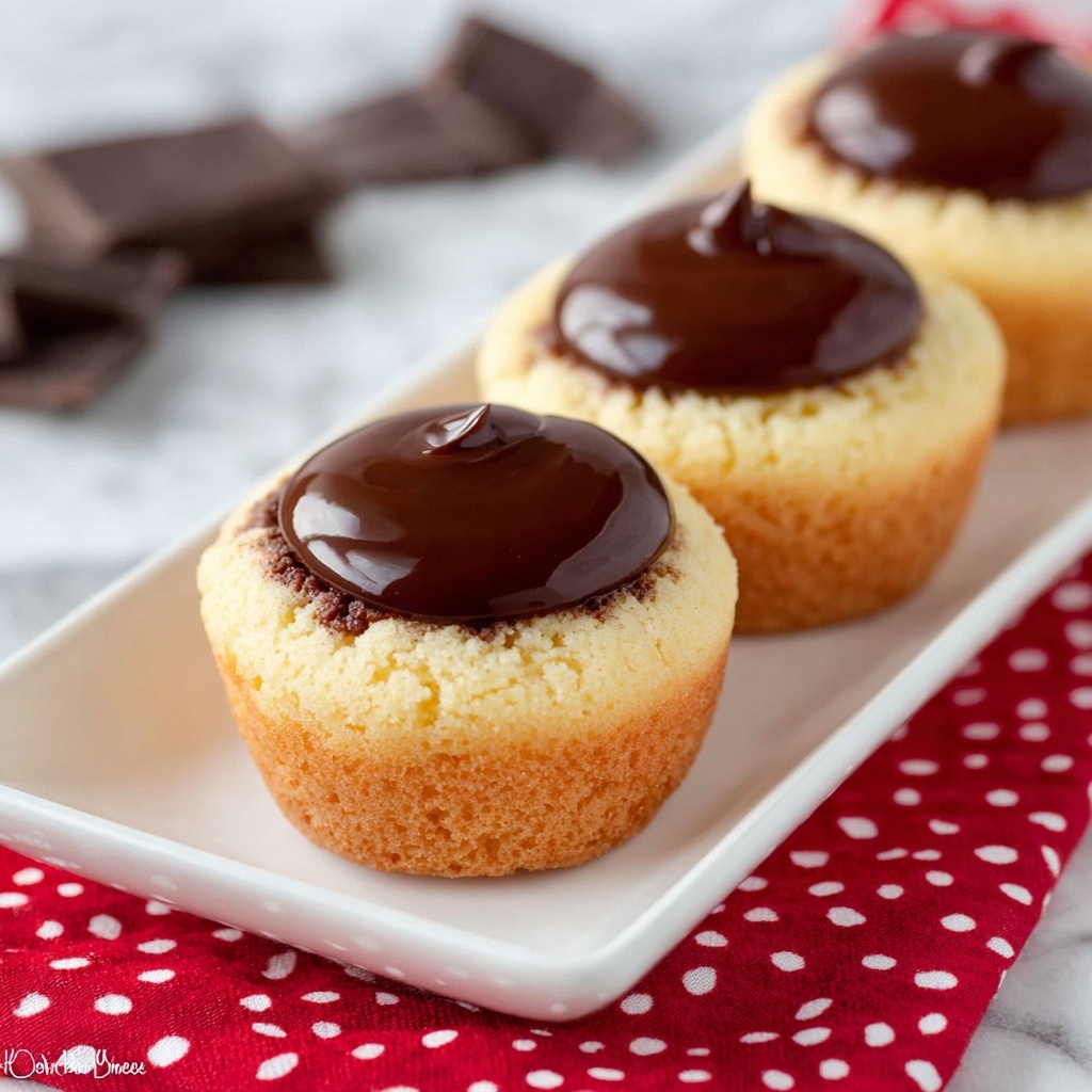 Boston Cream Pie Cookie Cups Recipe - Recipe Image