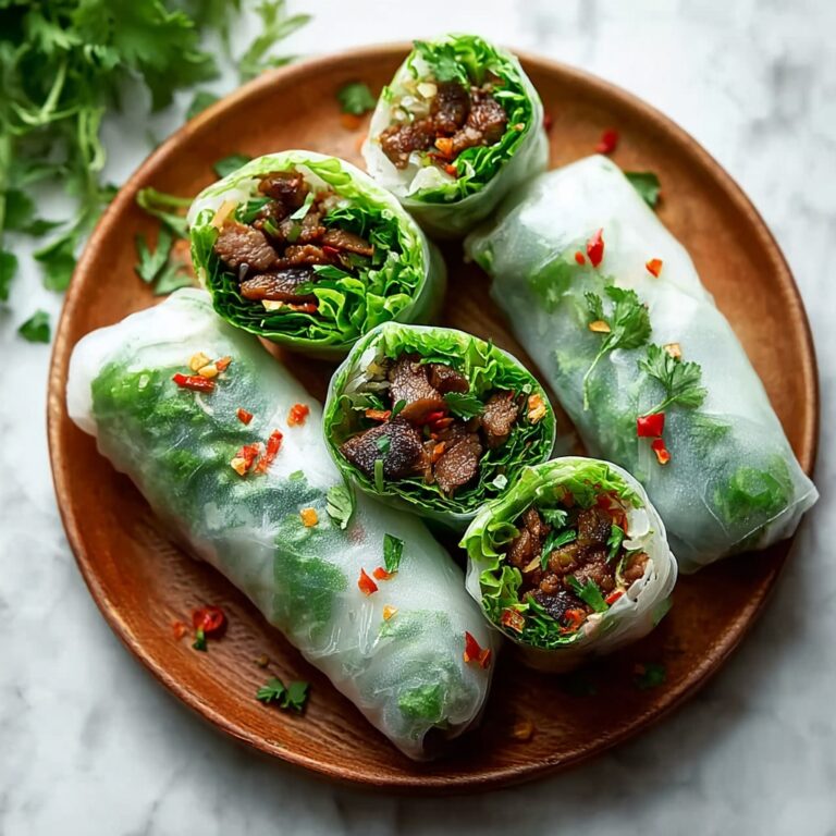 Savory 20 Minute Thai Basil Beef Rolls Recipe
