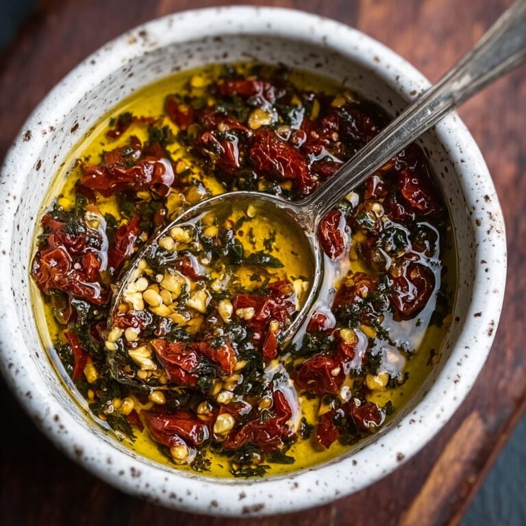 Irresistibly Easy Sun-Dried Tomato Olive Oil Bread Dip Recipe
