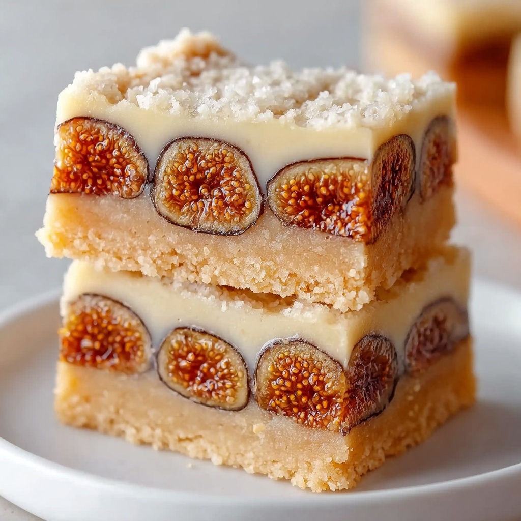 Decadent Fig and Cream Cheese Bars Recipe - Recipe Image