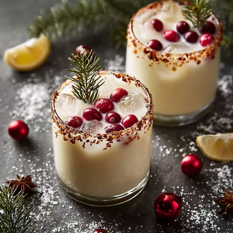 Deliciously Festive White Christmas Margarita Recipe