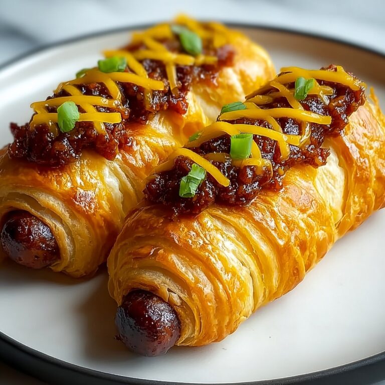 Crescent Roll Chili Dog Delight Recipe