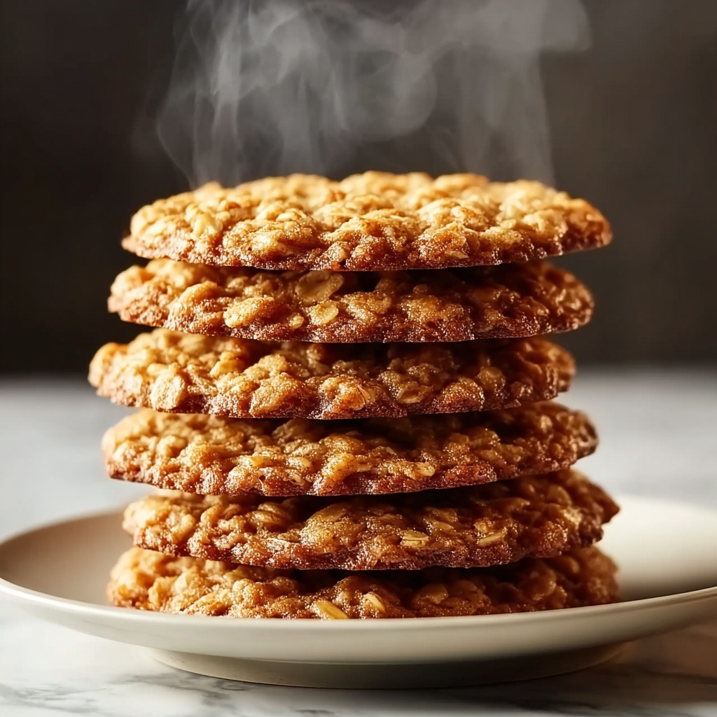 Irresistible Oatmeal Lace Cookies: Crisp, Chewy Delight Recipe - Recipe Image