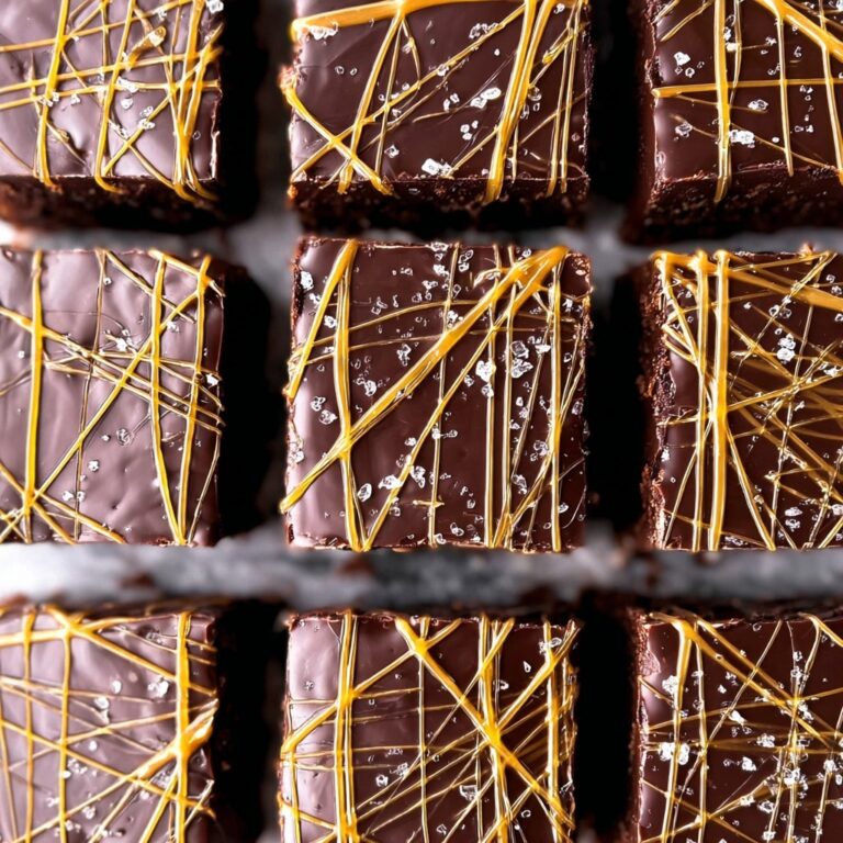 Salted Dark Chocolate Caramel Rice Krispie Treats Recipe