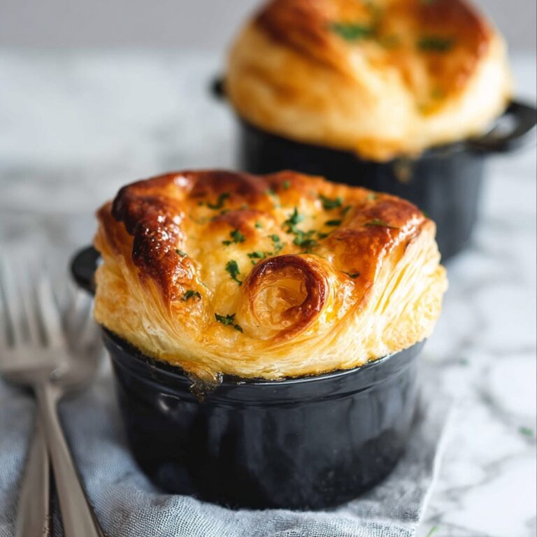 Chicken and Mushroom Pot Pies Recipe