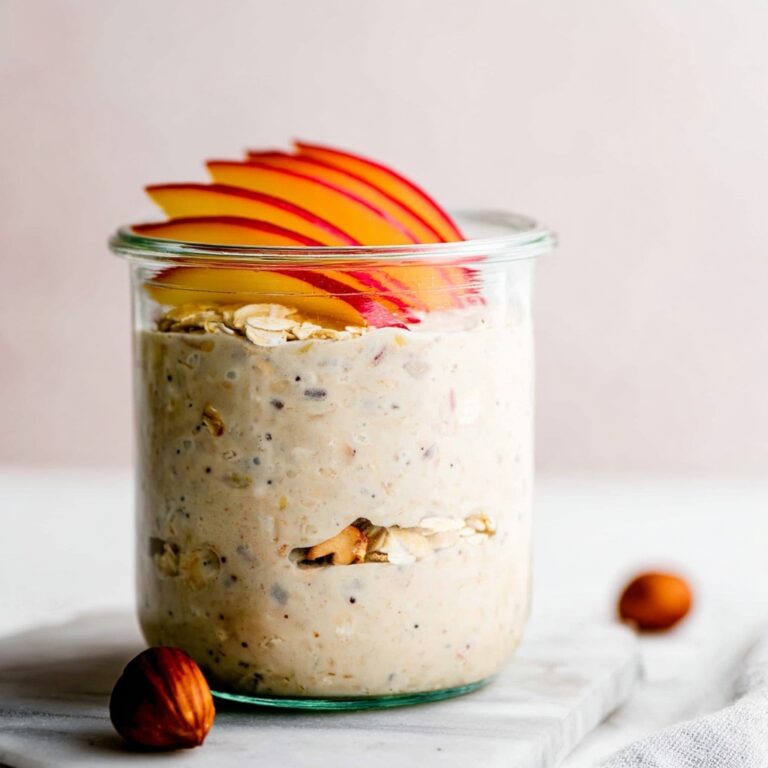 Apple Cinnamon Overnight Oats Recipe
