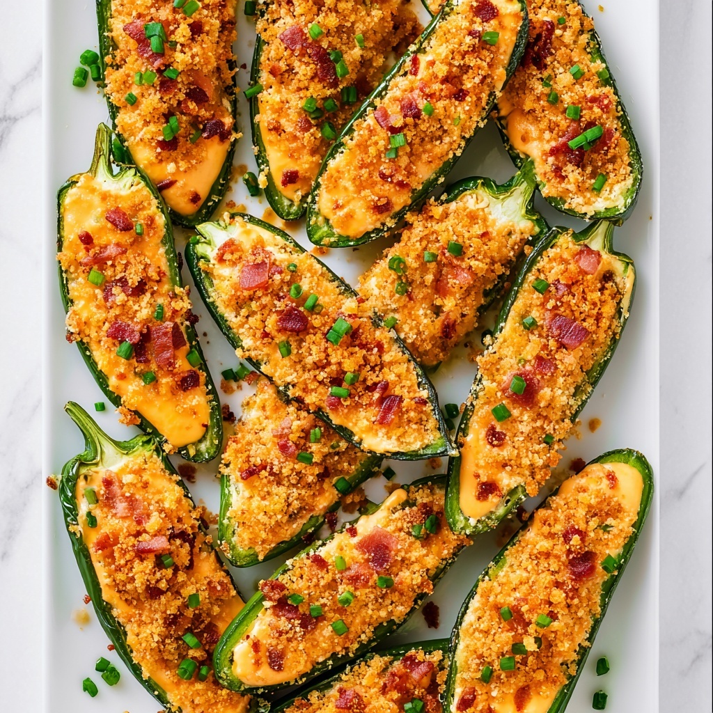 Cream Cheese and Bacon Stuffed Jalapeño Poppers Recipe - Recipe Image