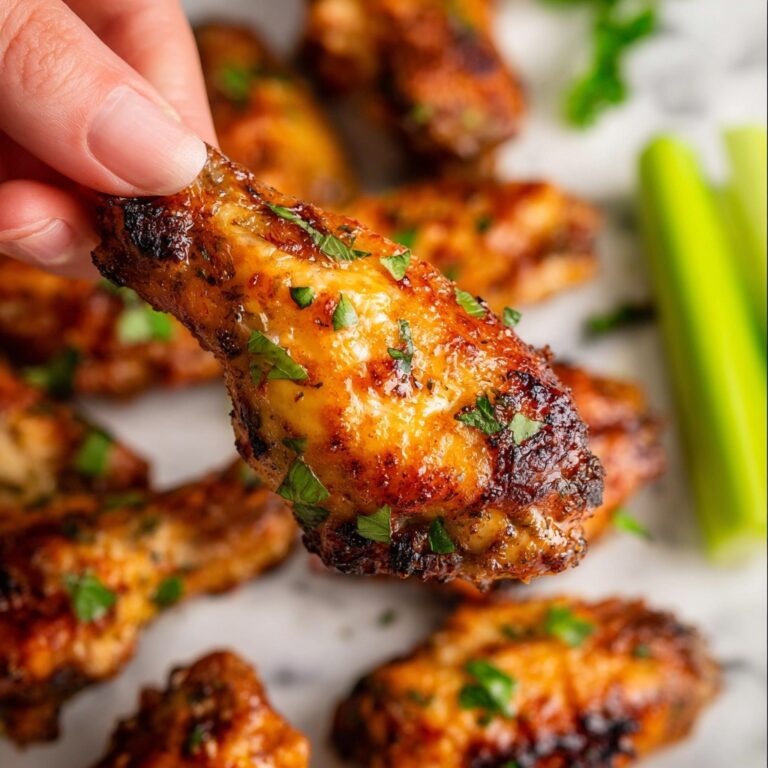 Baked Spiced Chicken Wings Recipe