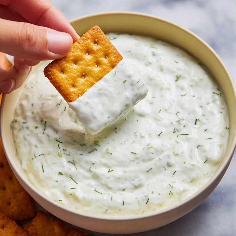 Dill Dip with Lemon, Herbs, and Creamy Yogurt Recipe
