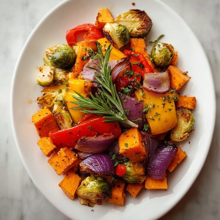 Festive Roasted Christmas Vegetables Recipe