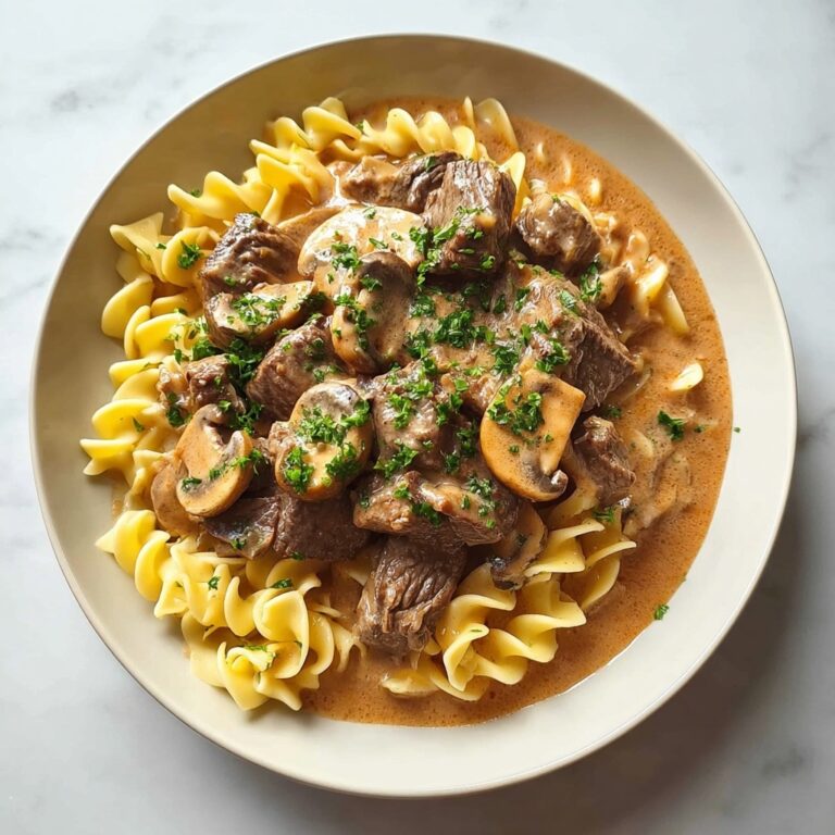 High Protein Beef Stroganoff Recipe