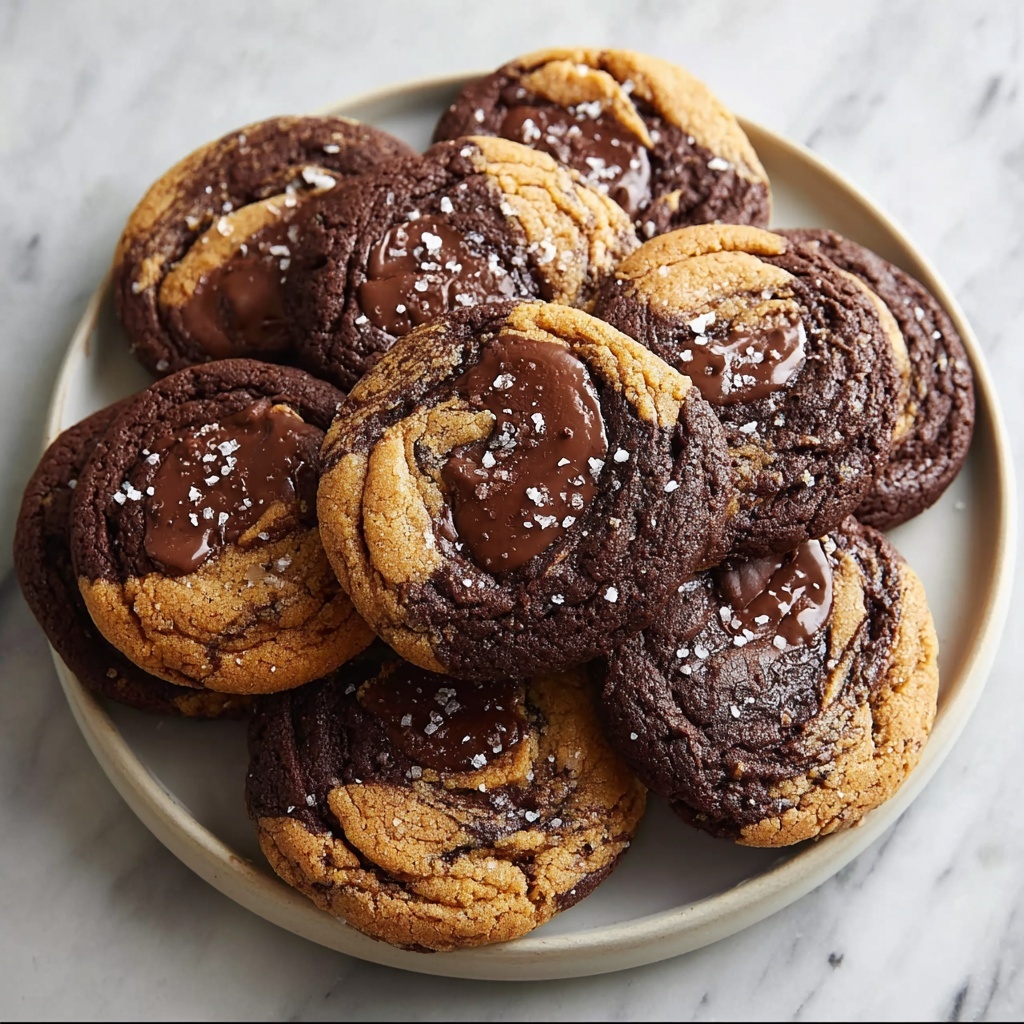 Peanut Butter Brownie Swirl Cookies Recipe - Recipe Image