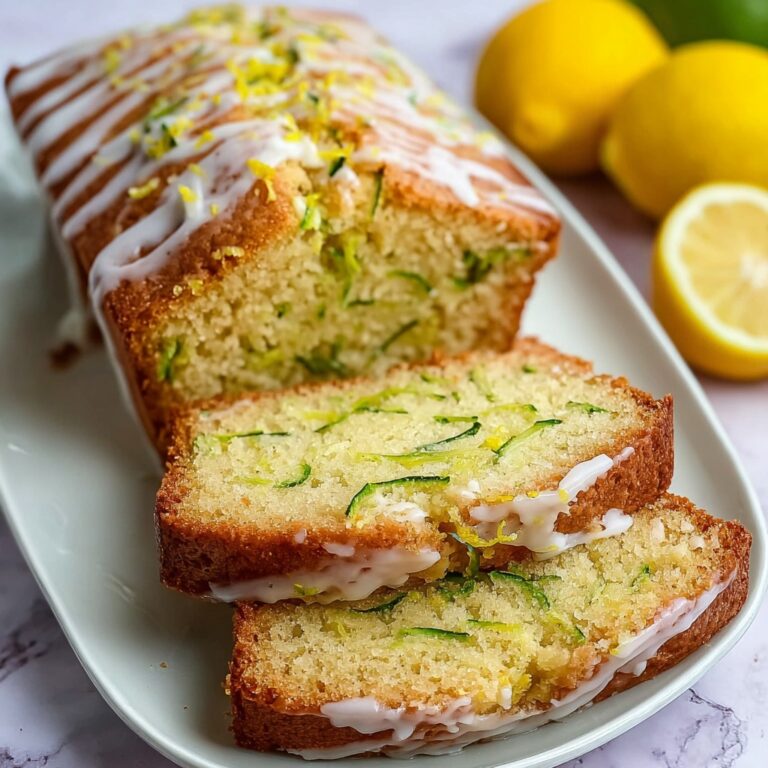 Lemon Zucchini Bread with Lemon Glaze Recipe
