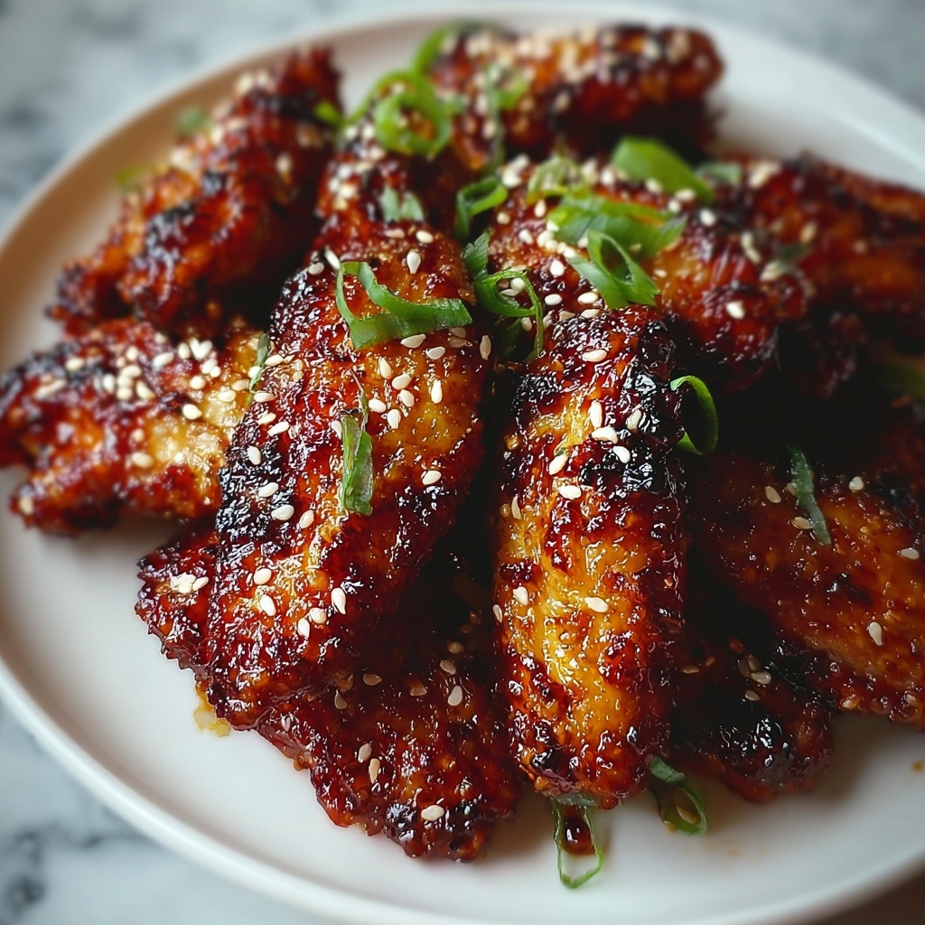 Honey Garlic Baked Chicken Wings Recipe - Recipe Image