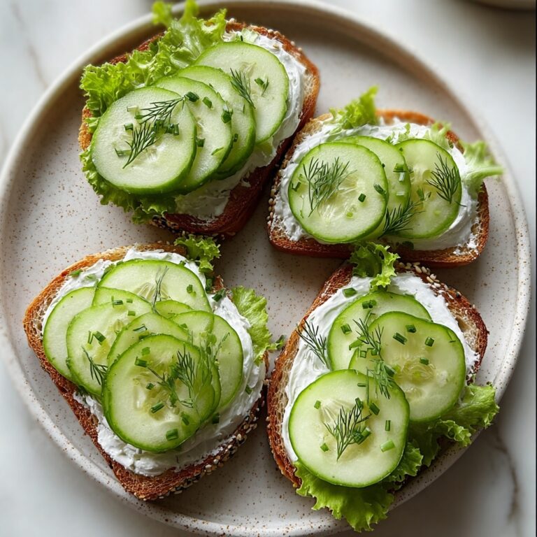 Cucumber Salad Sandwiches Recipe