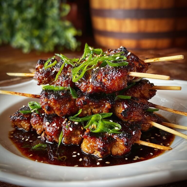 Japanese Chicken Yakitori Skewers Recipe