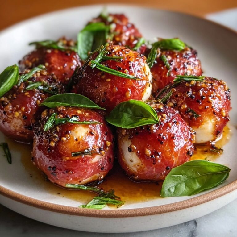 Prosciutto Wrapped Mozzarella Bites Recipe