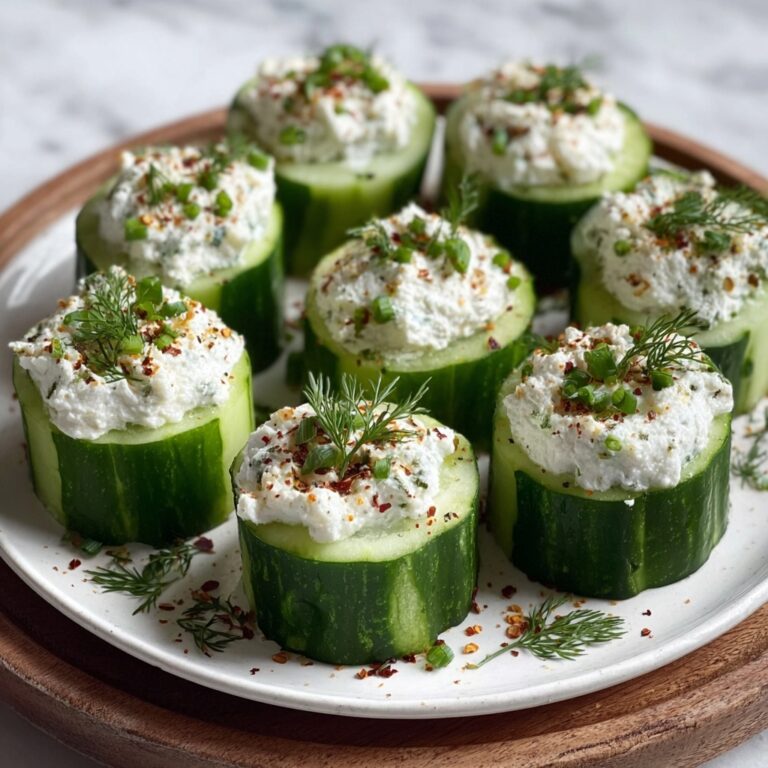 Cucumber Cottage Cheese Bites Recipe