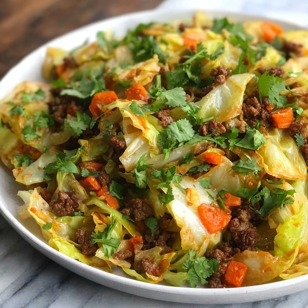 Paleo Cabbage Skillet Recipe - Recipe Image