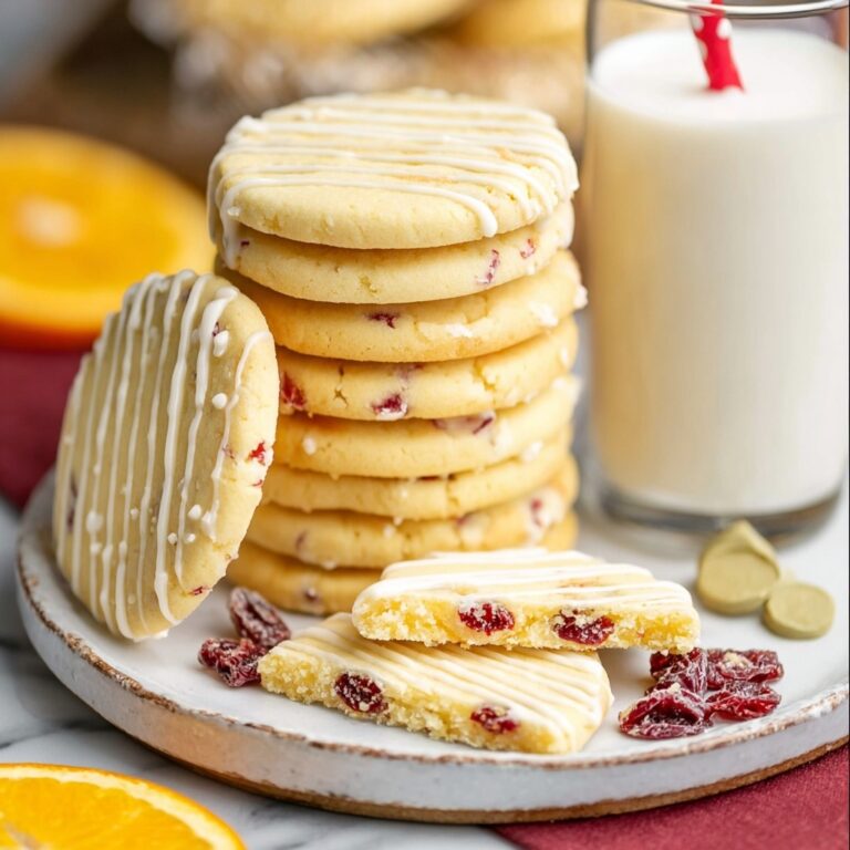 Orange Cranberry Cookies Recipe