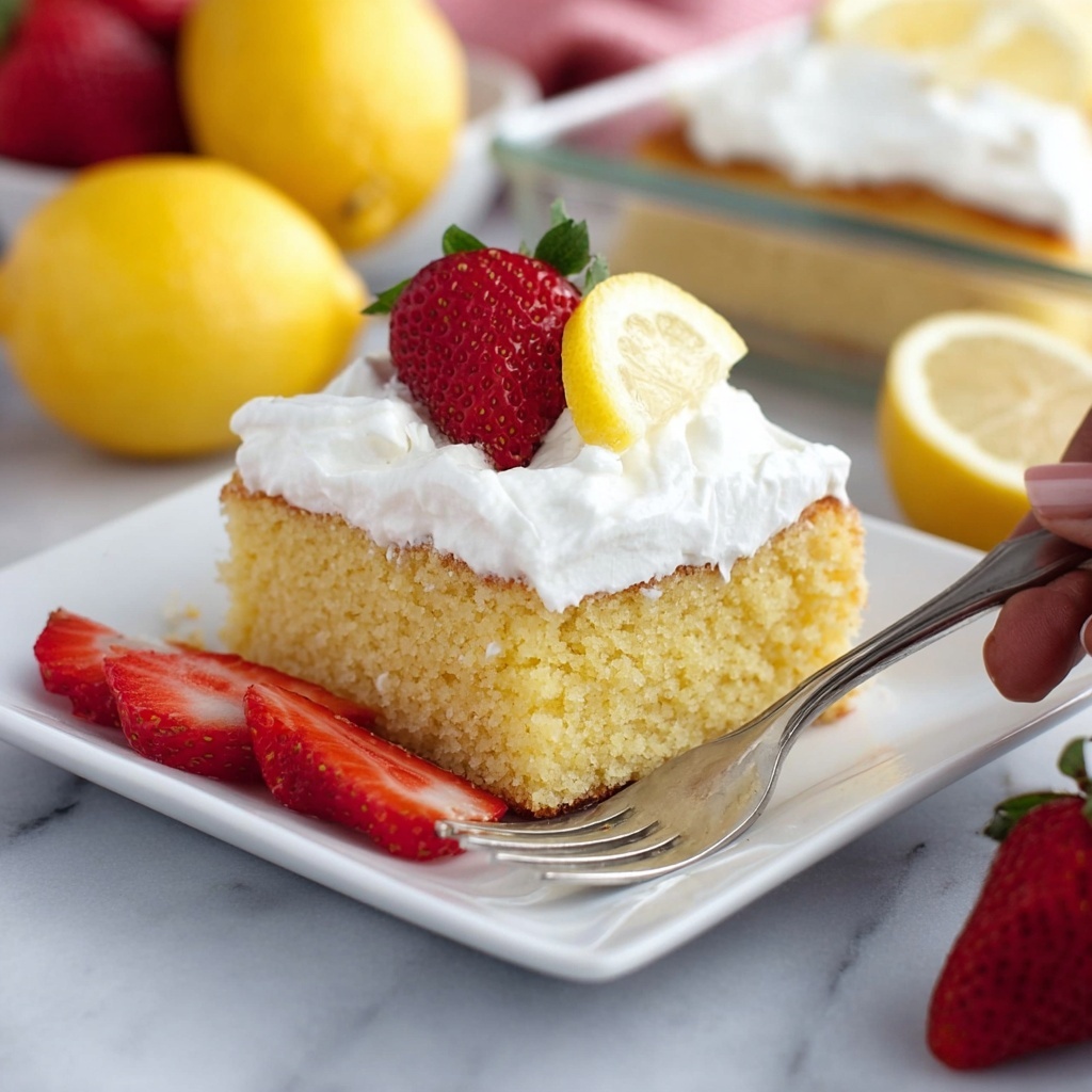 Lemonade Sheet Cake Recipe - Recipe Image