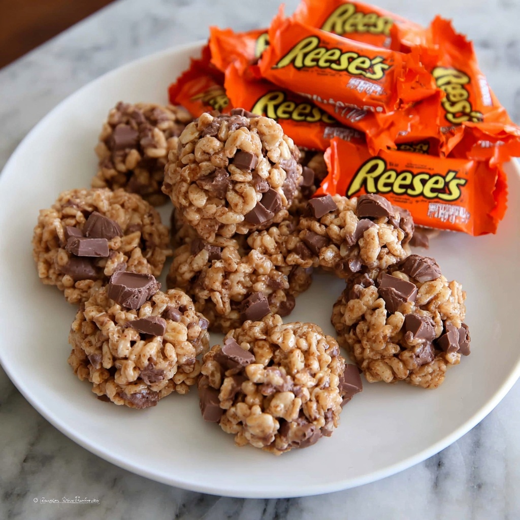 No-Bake Reese's Cookies Recipe - Recipe Image