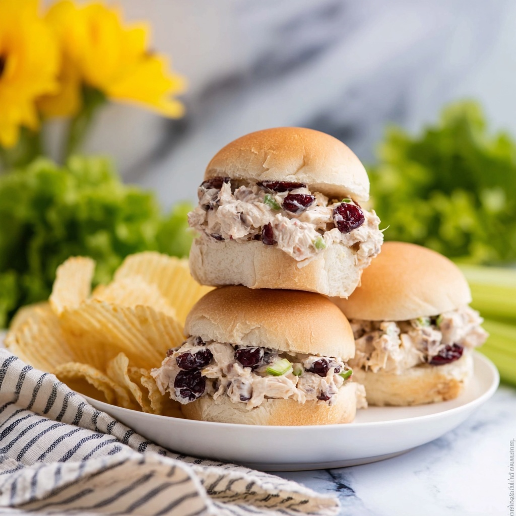 Cranberry Walnut Chicken Salad Recipe - Recipe Image